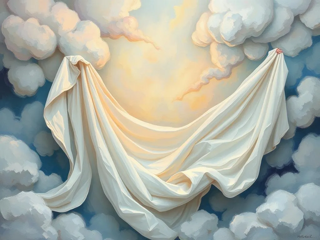 white cloths in dreams unveiling their hidden meanings