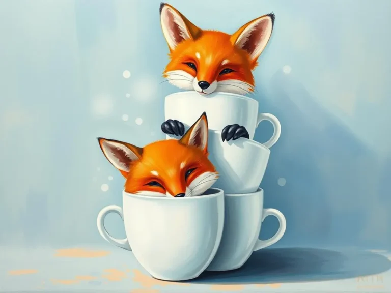 White Cups of Foxes