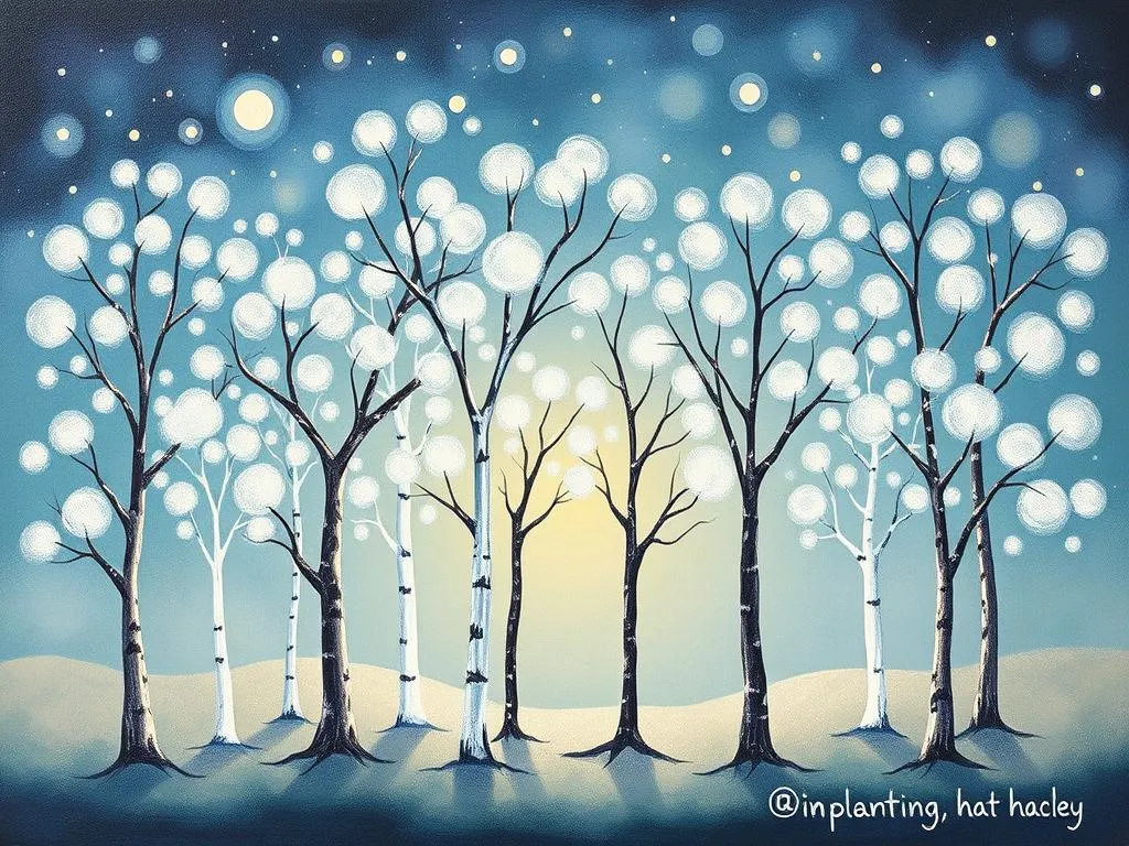 white deciduous trees in dreams symbolism and meaning