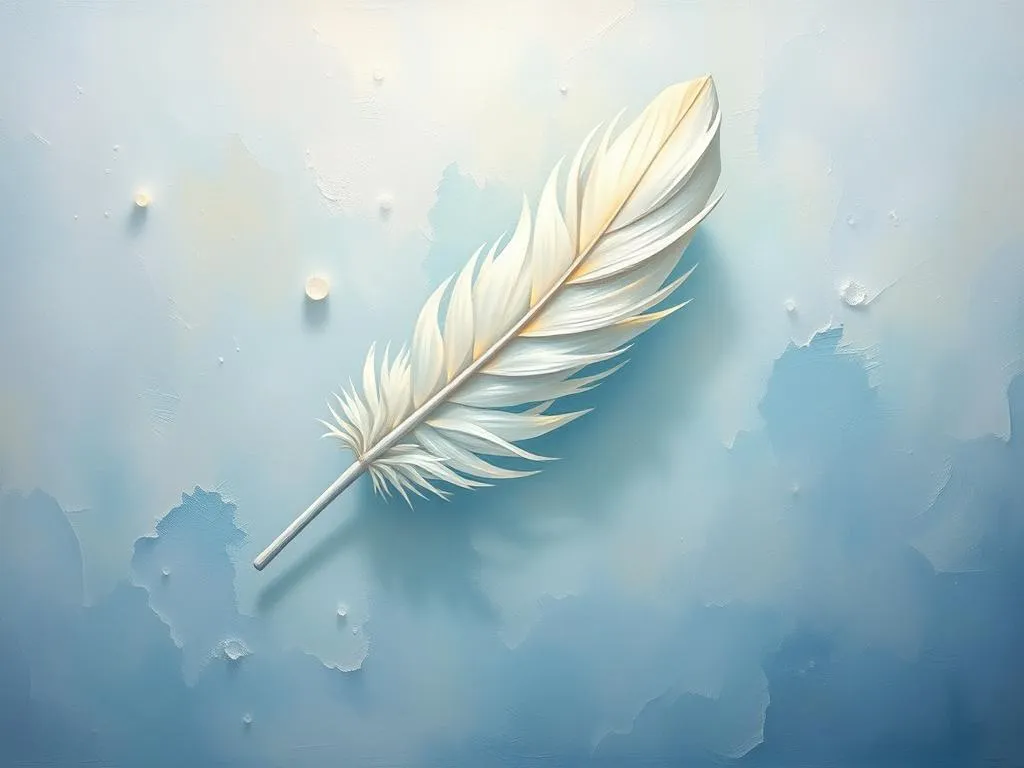 white feather in dreams unveiling hidden meanings