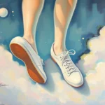 white footwear in dreams symbolism and meaning