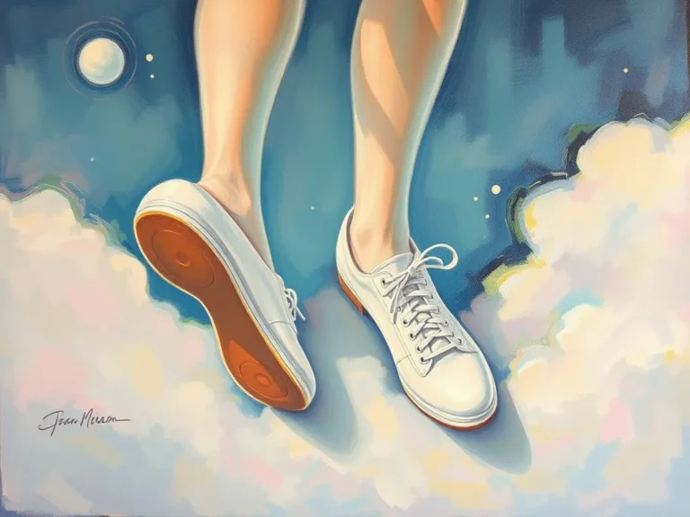 Stepping Lightly: The Symbolism of White Footwear in Dreams