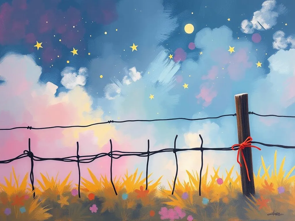 wire fence dreams symbolic interpretations