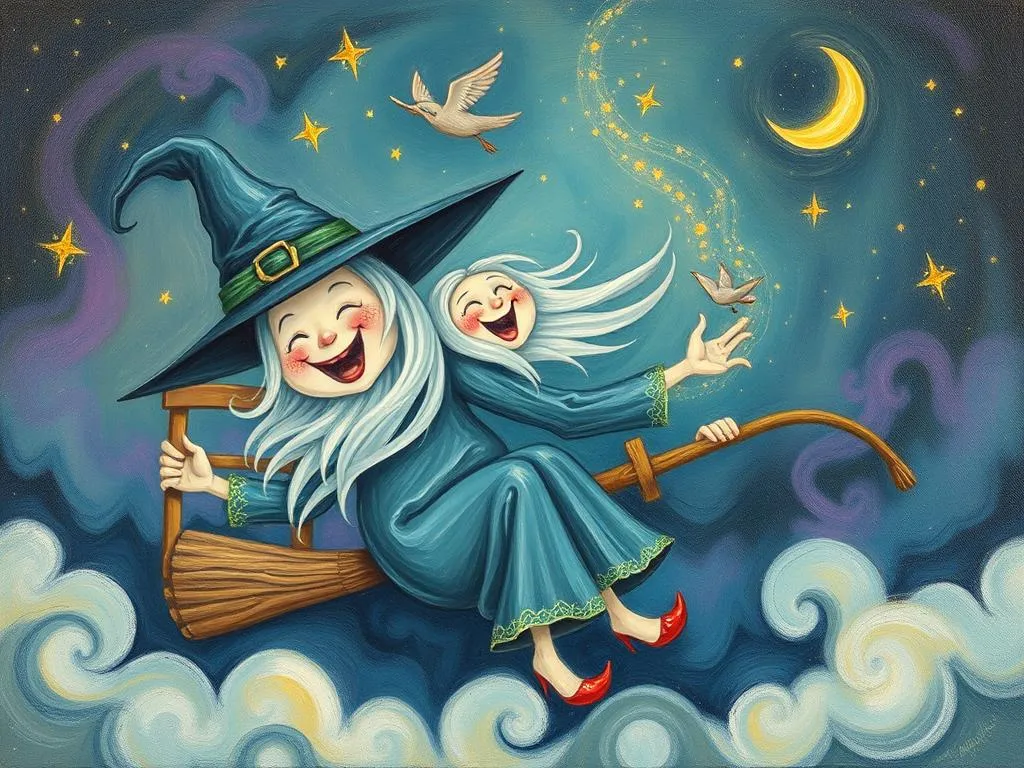 witch cackling in dreams