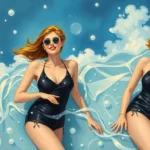 women in black swimsuits in dreams