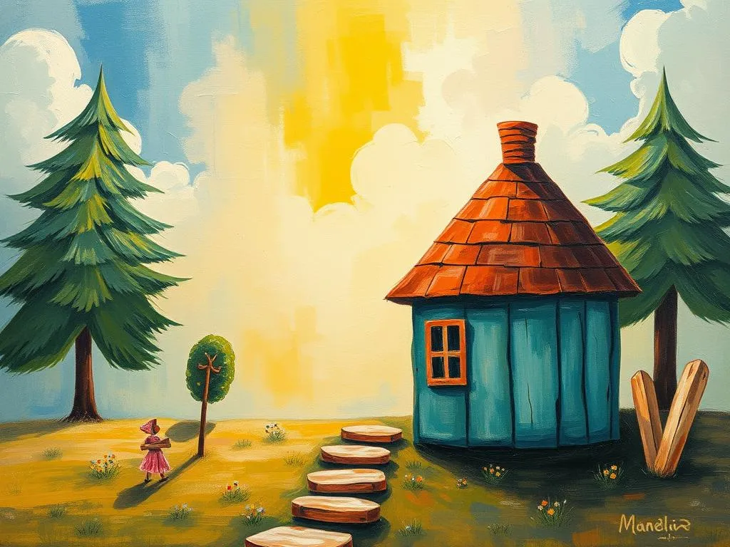 wooden house dream symbolism