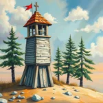 wooden watch tower dream symbolism