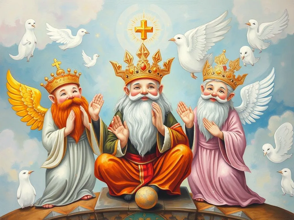worshipping gods
