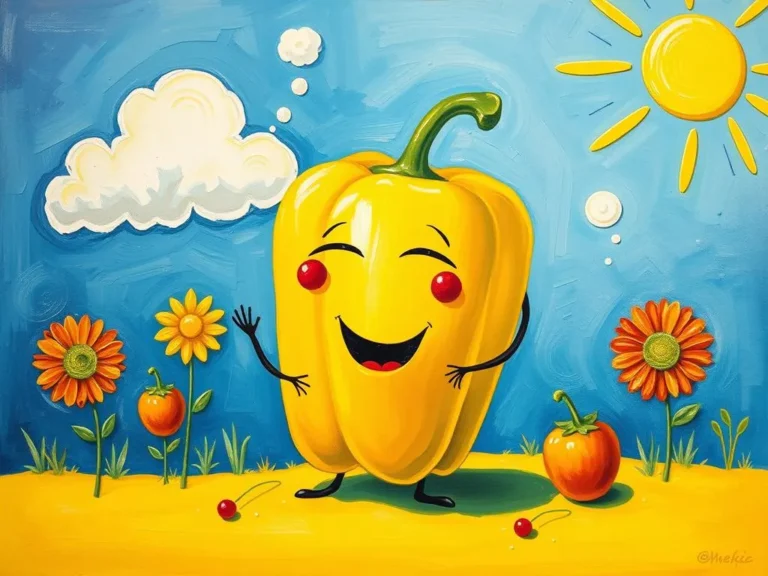 Yellow Bell Pepper in Your Dream