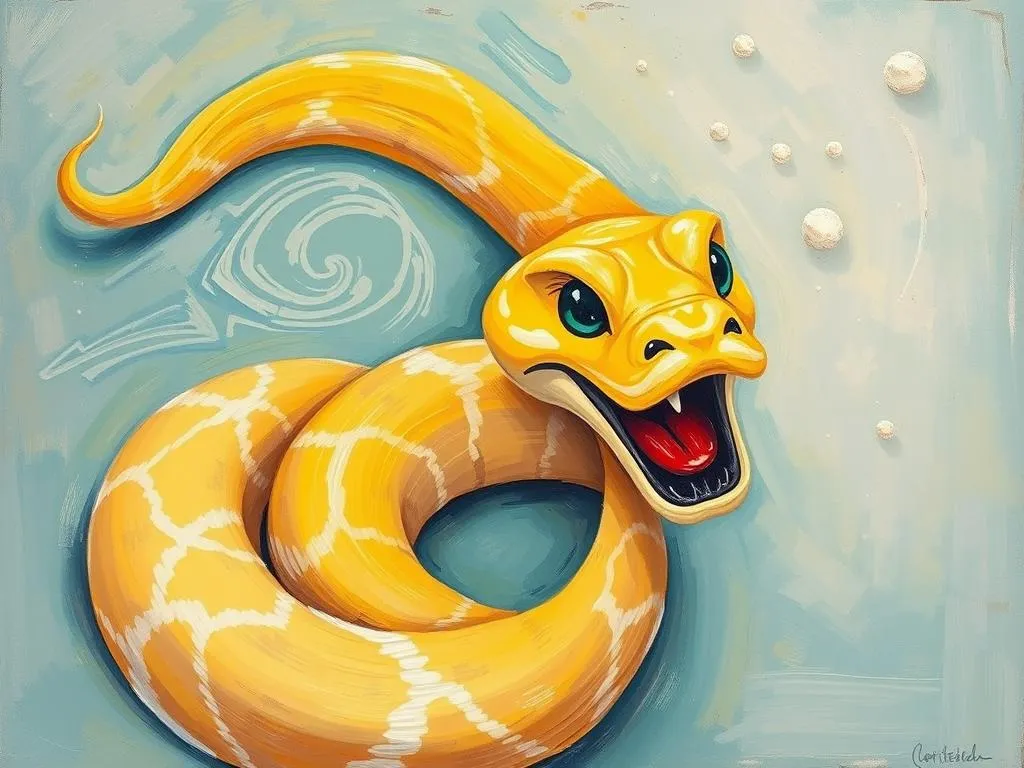 yellow python dream symbolism