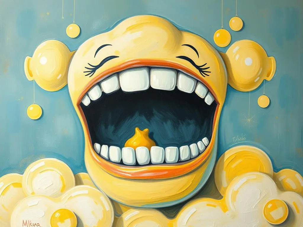 yellow stained teeth dream meaning