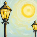 yellow street lamps dream symbol