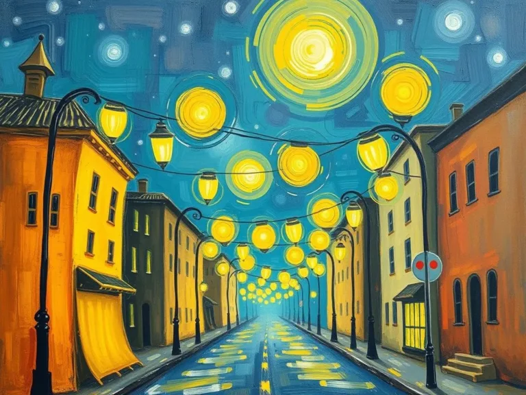 Yellow Street Lights Dream Meaning